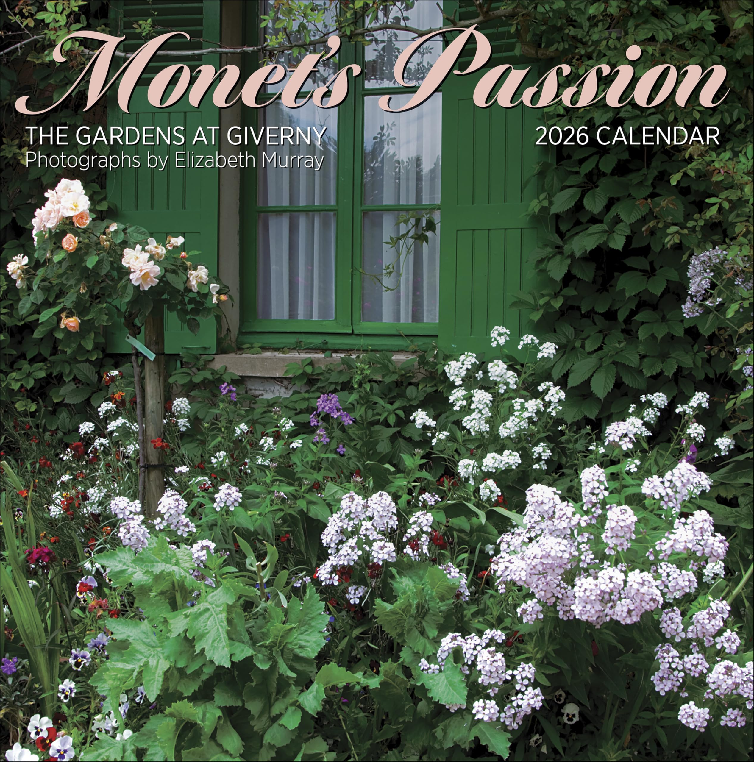 Monet's Passion: The Gardens at Giverny 2026 Wall Calendar Nature & Animals
