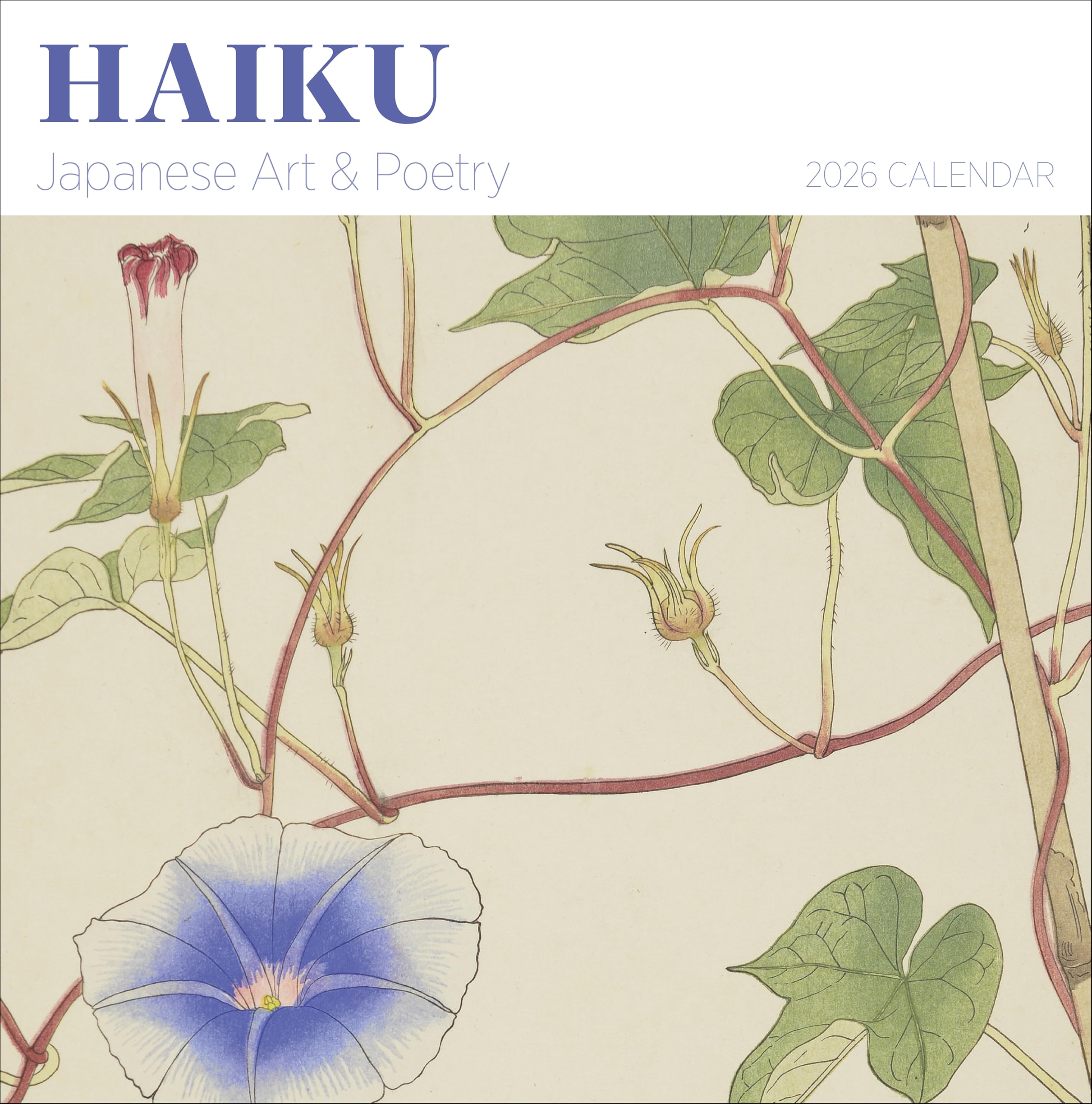 Haiku: Japanese Art and Poetry 2026 Wall Calendar Film, Art & Culture
