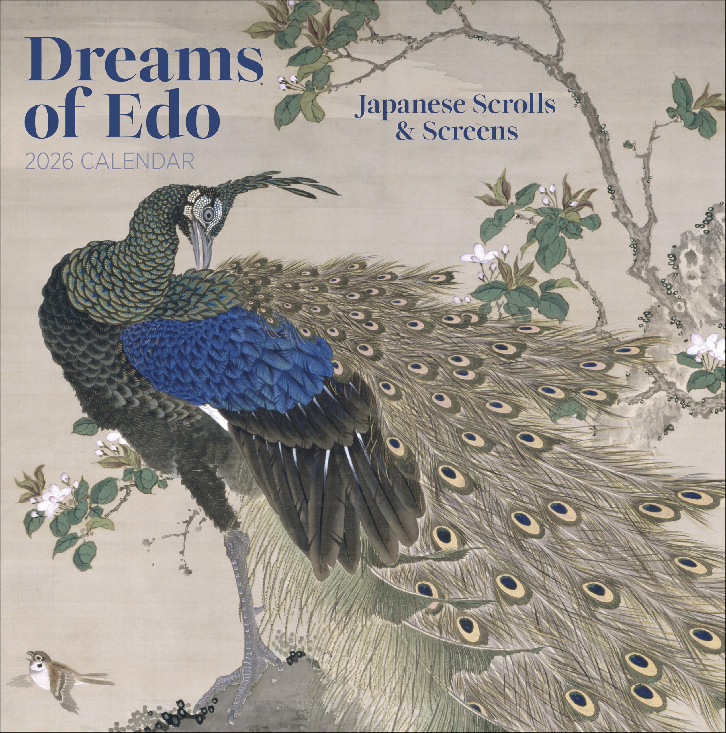 Dreams of Edo: Japanese Scrolls & Screens 2026 Wall Calendar Film, Art & Culture