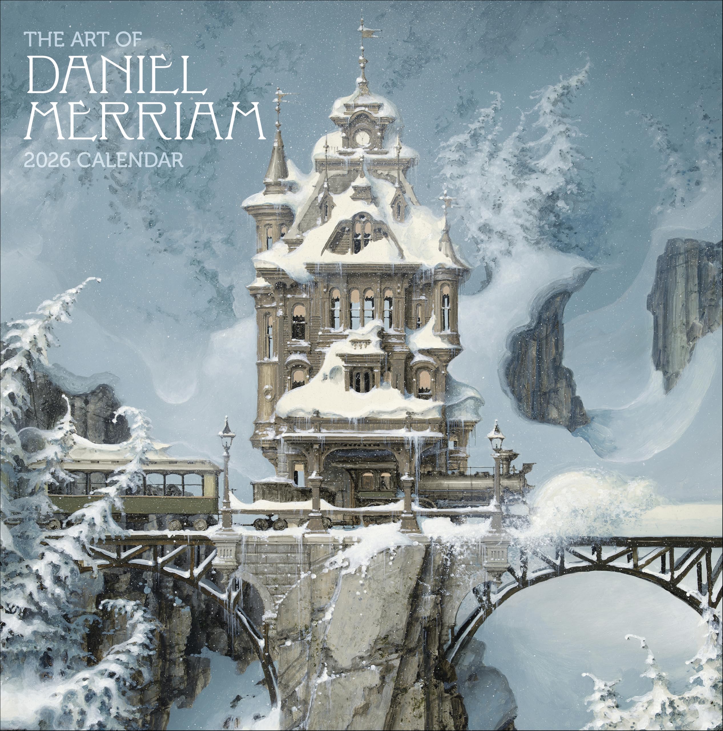 Art of Daniel Merriam 2026 Wall Calendar Film, Art & Culture