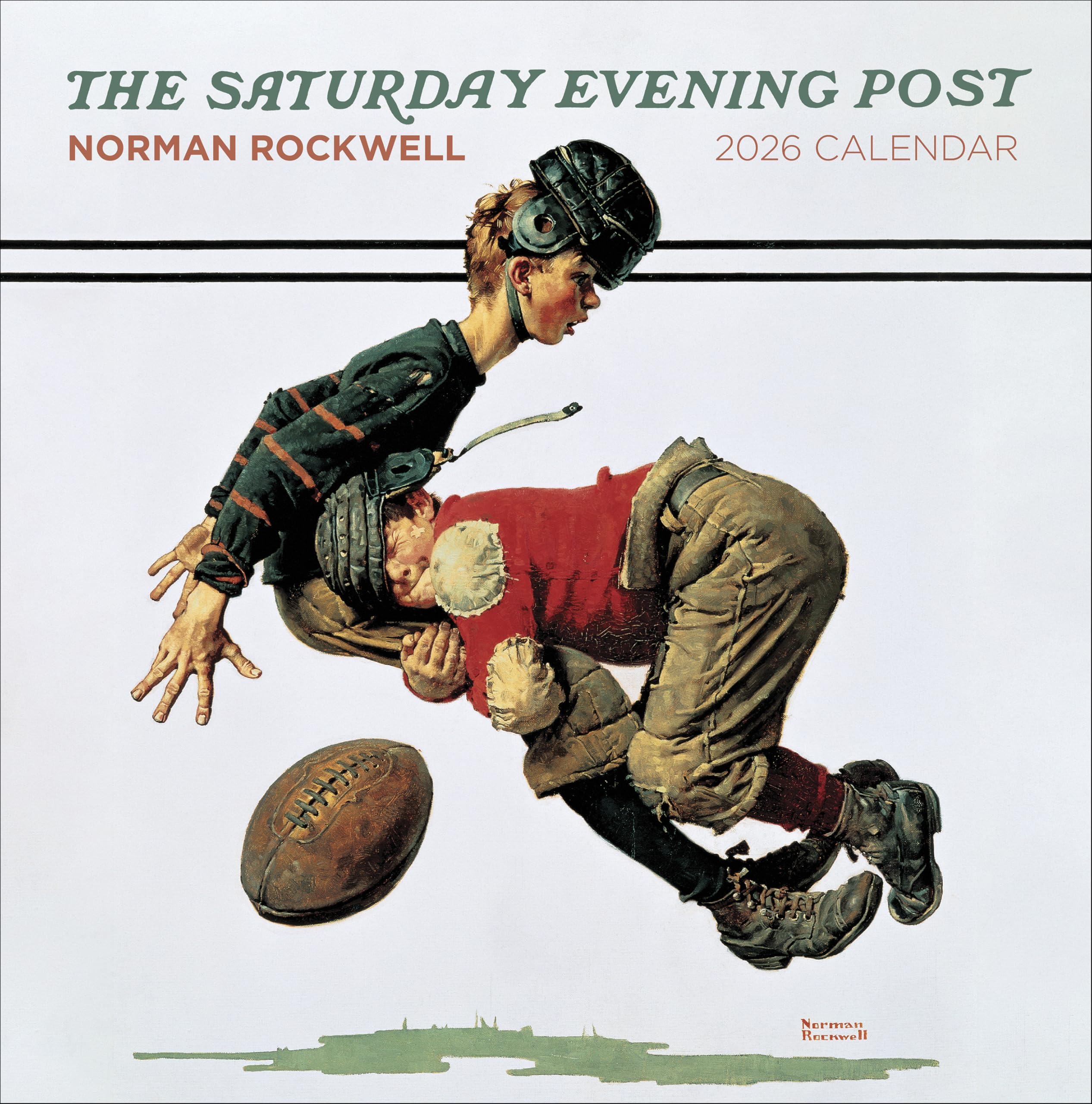 Norman Rockwell: The Saturday Evening Post 2026 Wall Calendar Film, Art & Culture