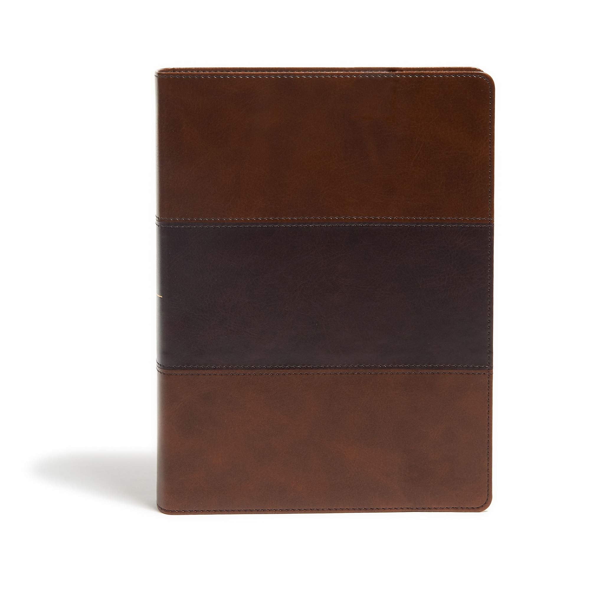 Holy Bible: King James Version, Study Bible, Full-color, Saddle Brown, Leathertouch Religion & Esotericism