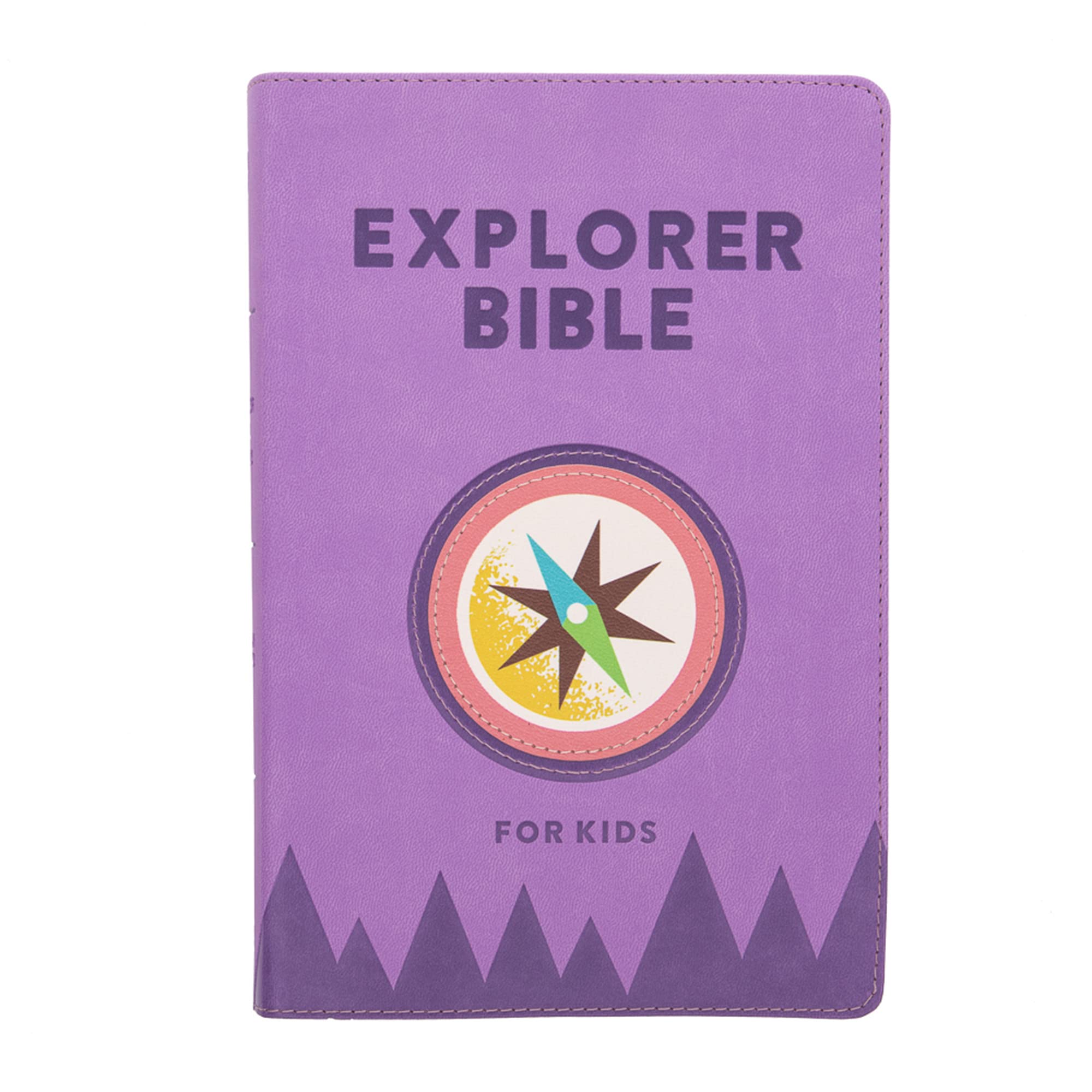Holy Bible: Csb Explorer Bible for Kids, Lavender Compass Leathertouch Religion & Esotericism