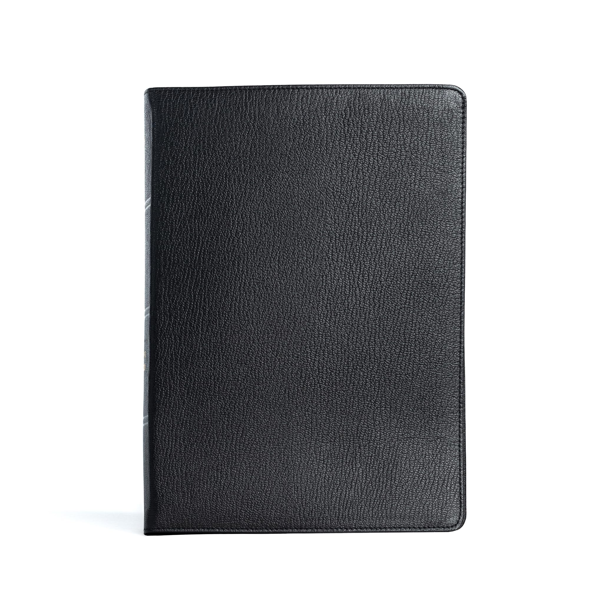 Spurgeon Study Bible: Christian Standard Bible, Black Premium Goatskin (Holman Handcrafted Collection) Lifestyle