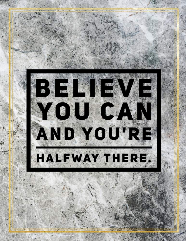Product Image: BELIEVE YOU CAN & YOURE HALFWA
