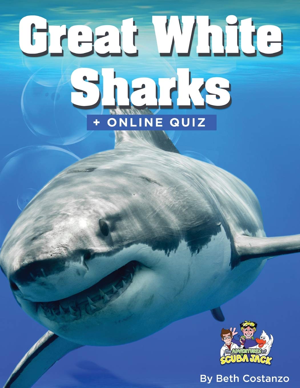 Great White Shark Activity Book for ages 4-8 years of age Learning & Reference