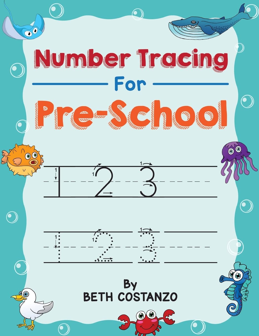 Number Tracing book for Preschoolers Non-fiction