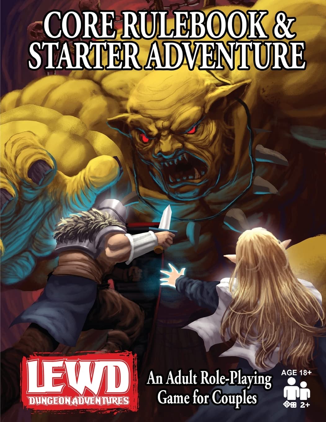 Lewd Dungeon Adventures Core Rulebook and Starter Adventure: An Adult Role-Playing Game for Couples Leisure & Fun