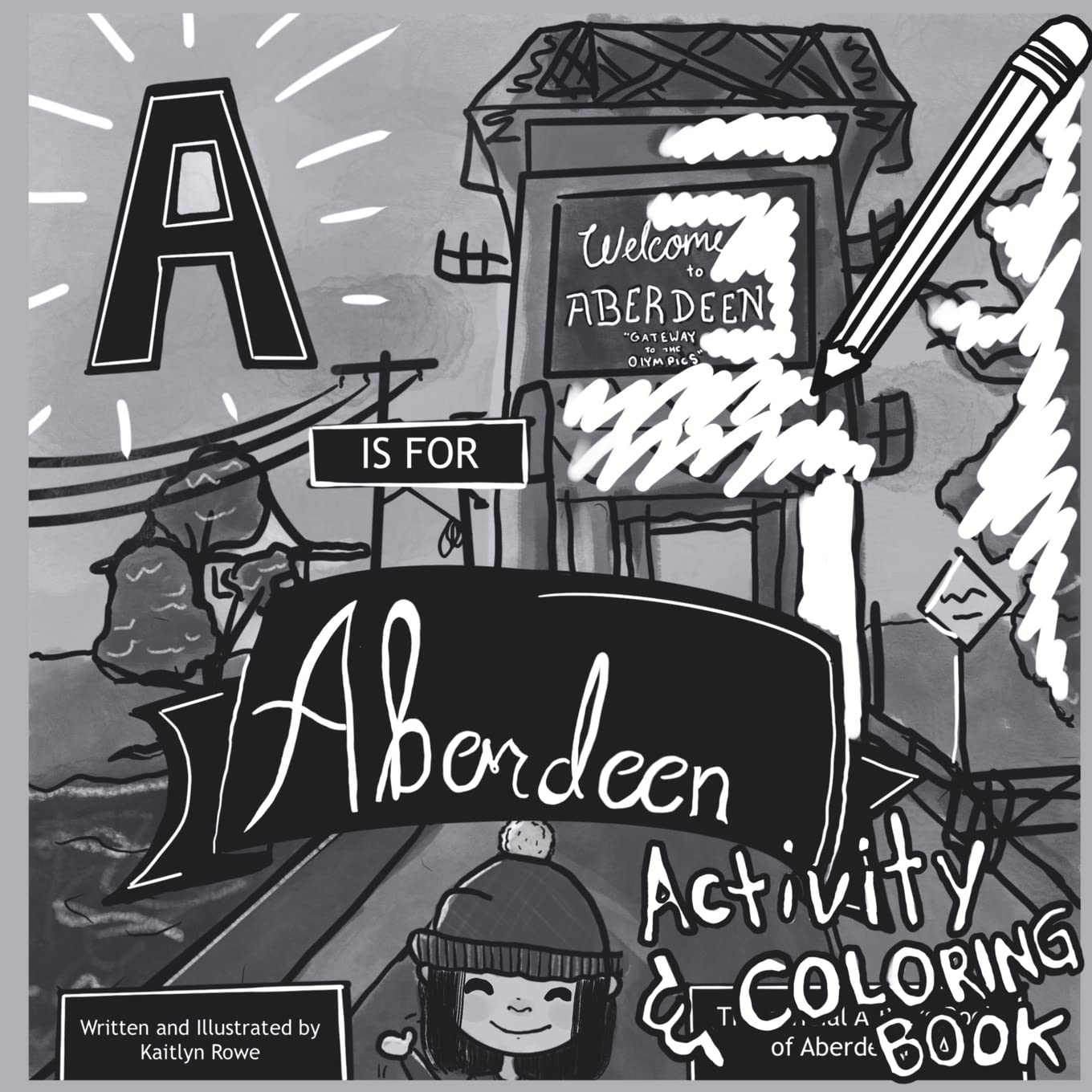 A is for Aberdeen Activity and Coloring Book Non-fiction