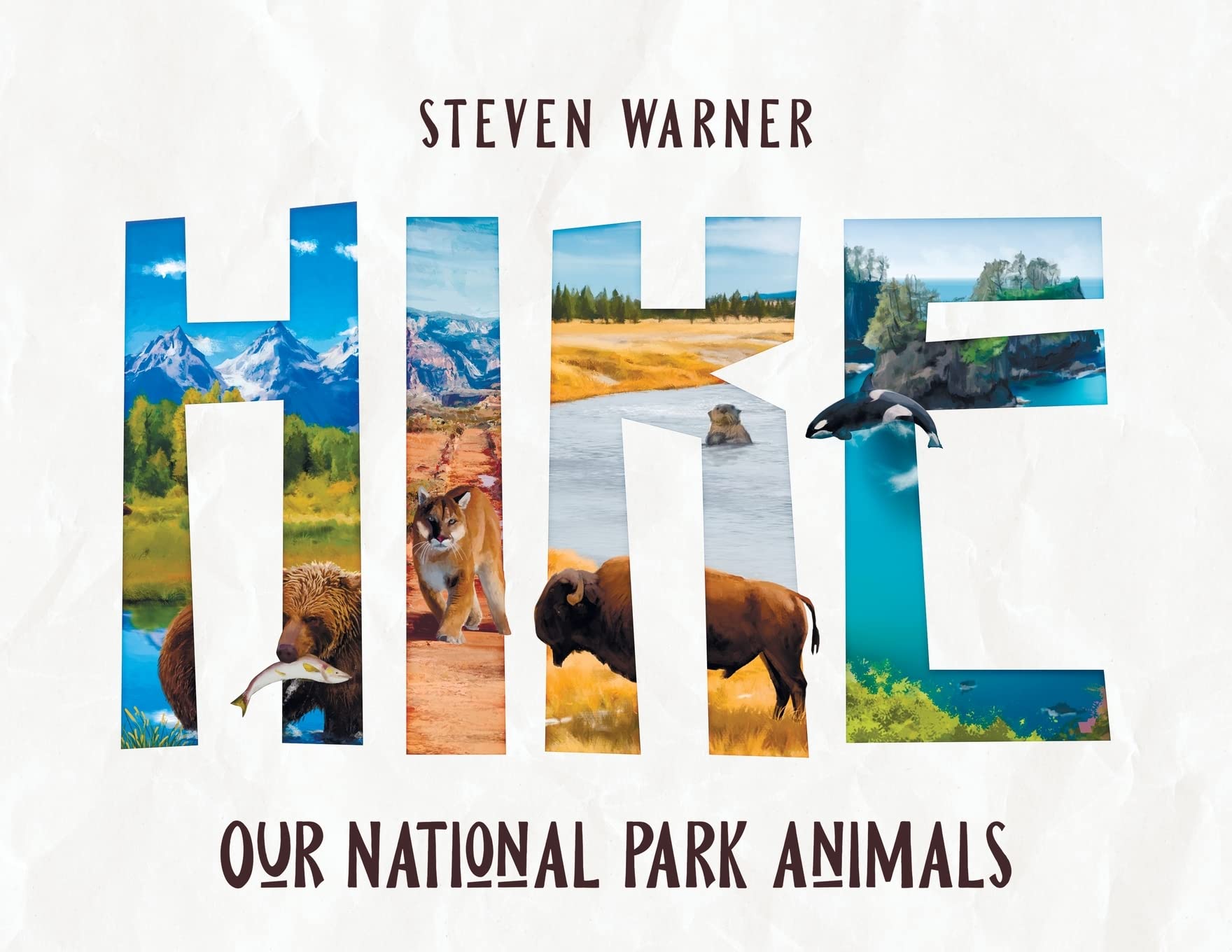 Hike: Our National Park Animals (I Spy picture book, 42 animals, 12 National Parks) Parents & Children