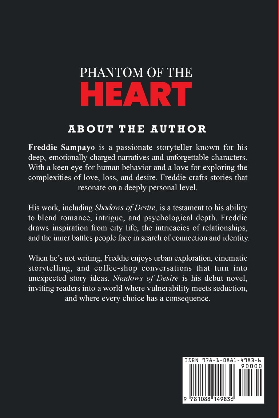 PHANTOM OF THE HEART Contemporary literature