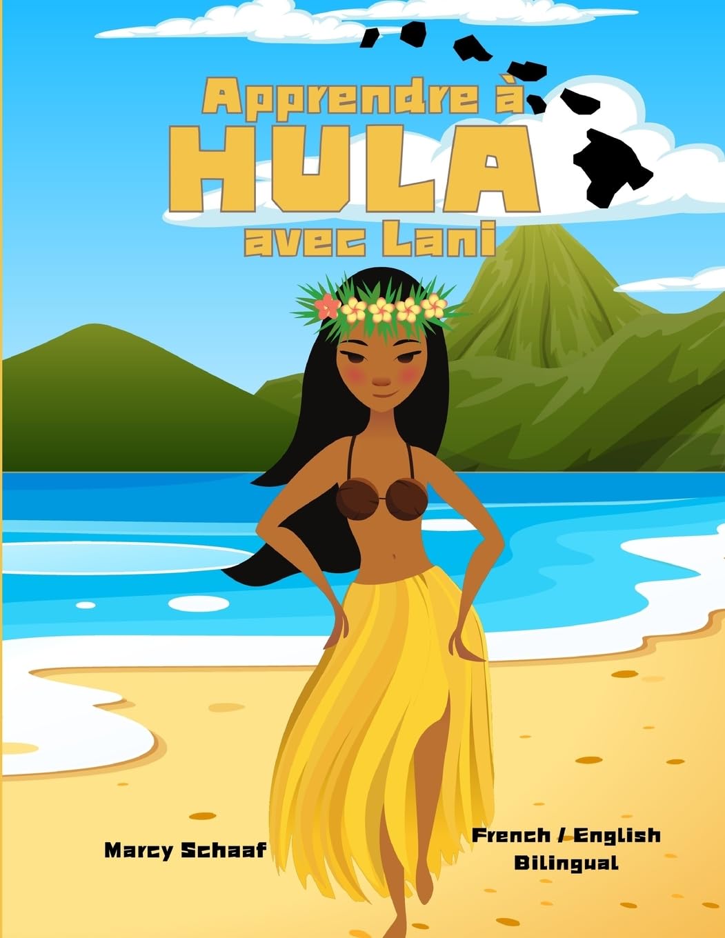 Apprendre à  HULA  avec Lani (French / English Bilingual) Learn to HULA with Lani Foreign Languages ​​& Dictionaries