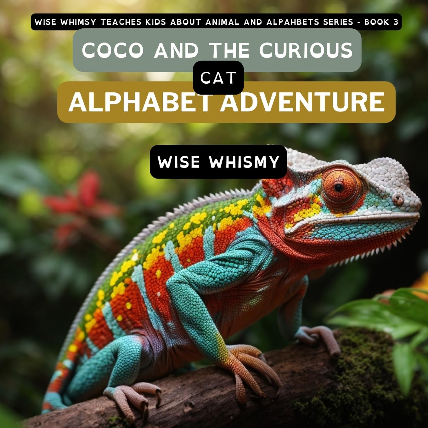 Coco and the Curious Cat: Alphabet Adventure (Wise Whimsy Teaches Kids about Animal and Alphabets, Band 3) Non-fiction