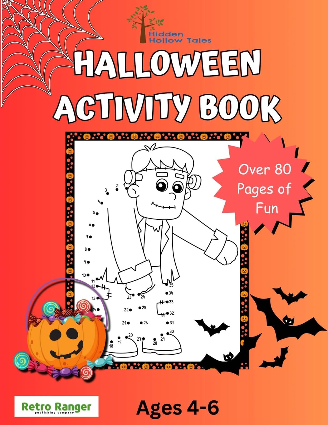 Hidden Hollow Tales Halloween Activity Book for Ages 4 to 6 Tiptoi & Games