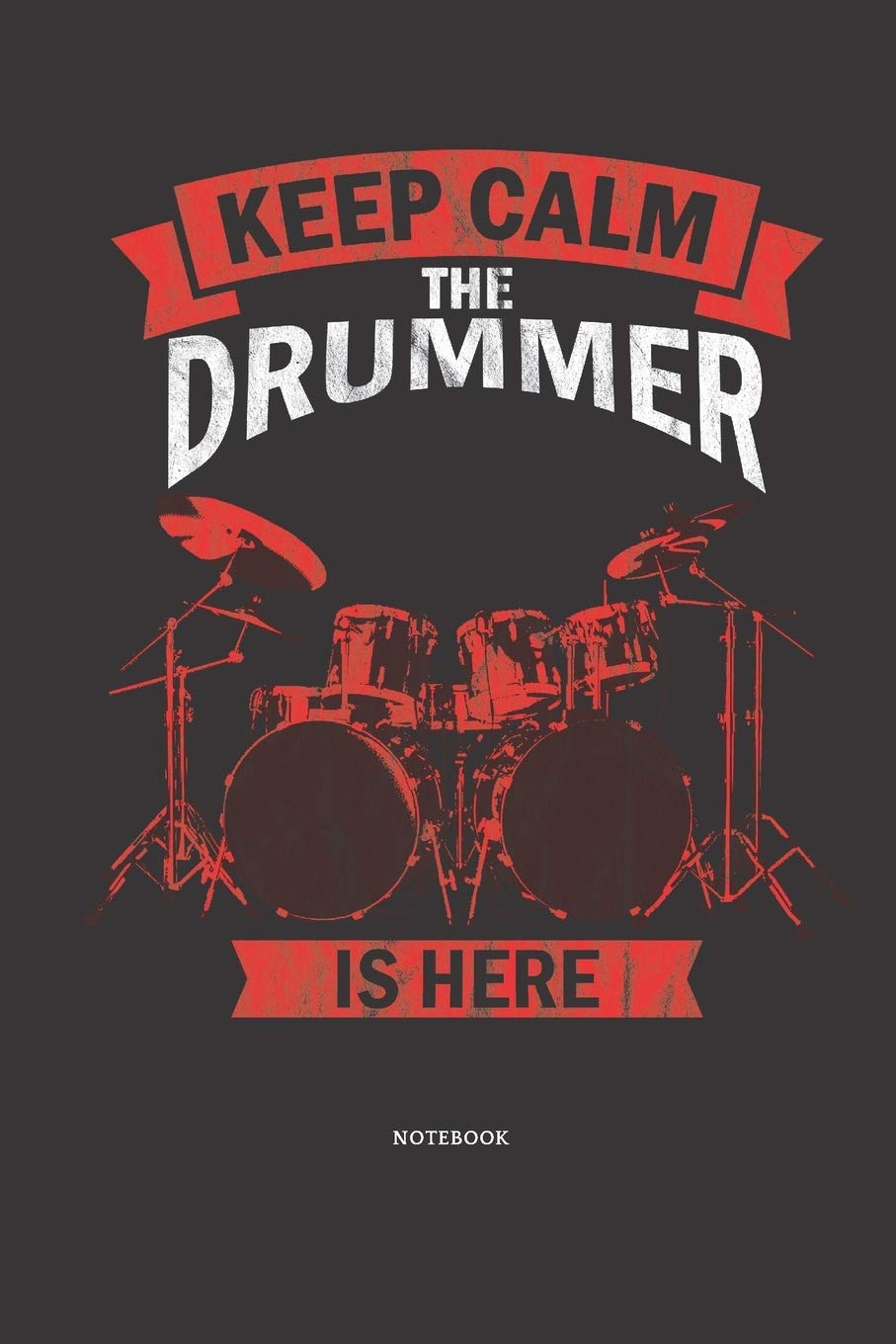 Notebook: Drummer Notebook / Diary / Journal with 120 Blank Lined Pages Large Women, Girl, Man, Family Books