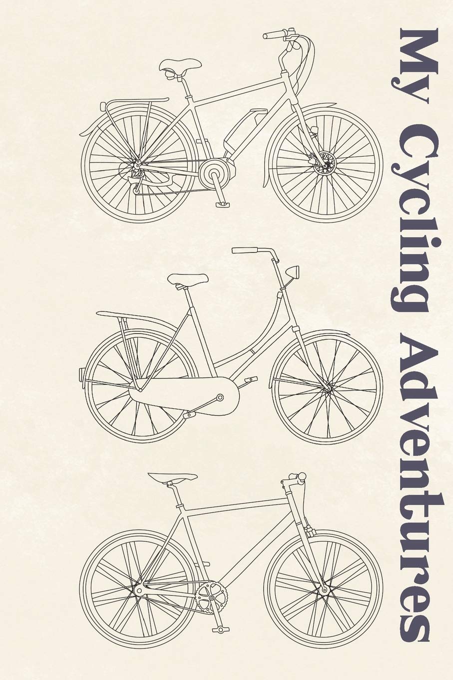 My Cycling Adventures: Cycling and bicycling training and ride journal Health, Nutrition & Fitness