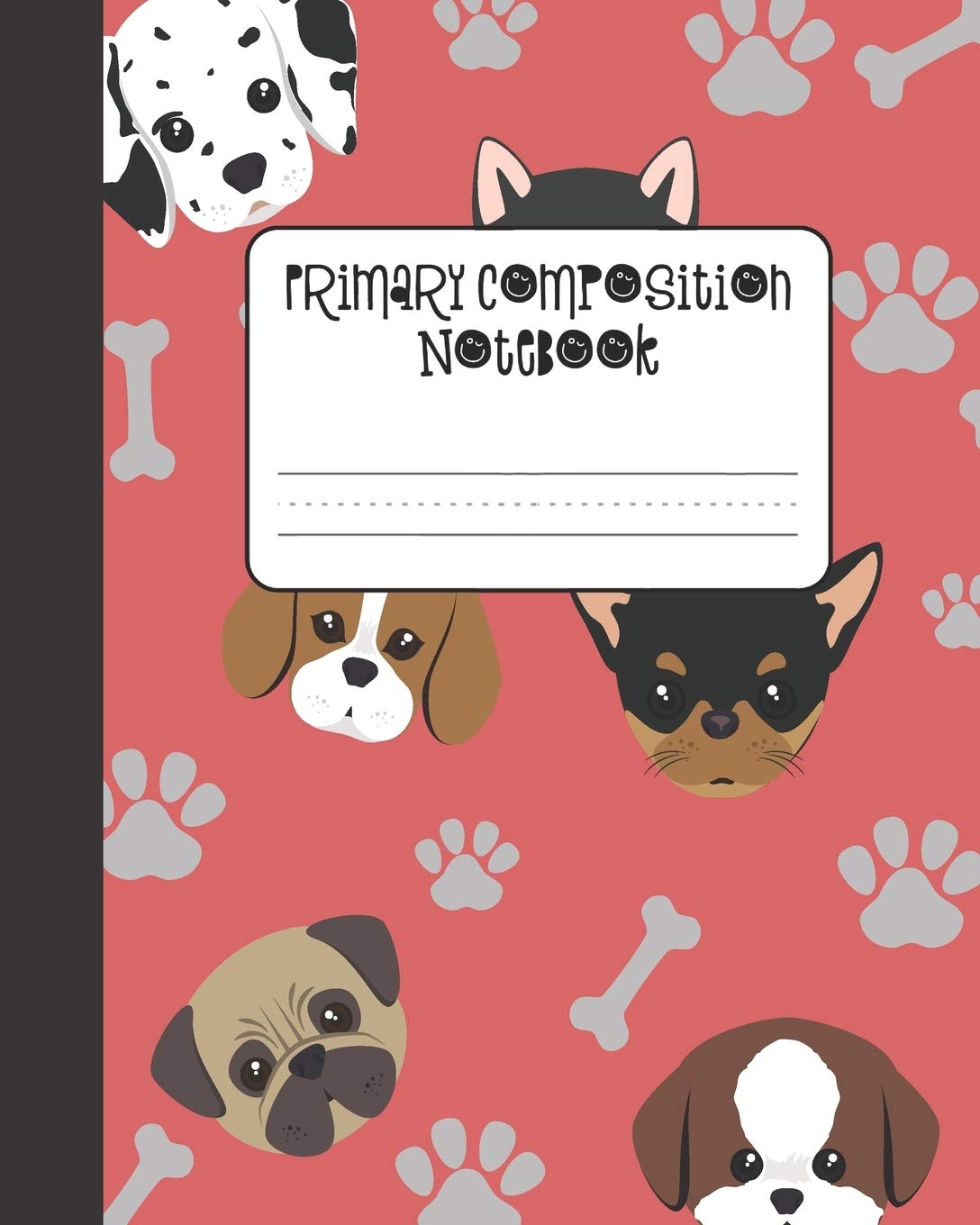 Primary Composition Notebook: Grades K-2. Kindergarten to Early Childhood. 100 Handwriting Practice Pages. 8 x 10 Learning & Reference