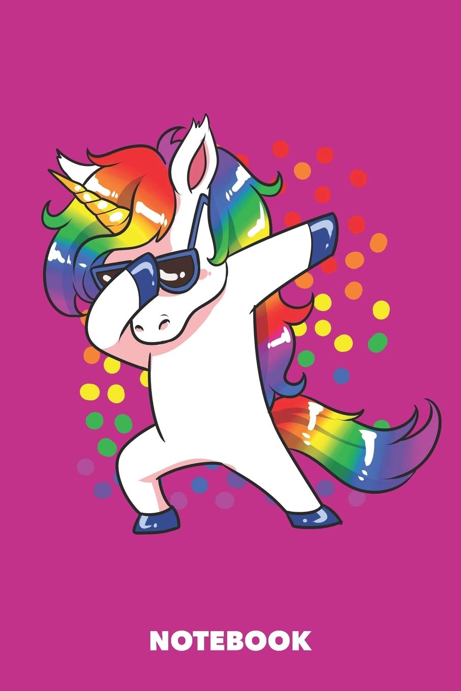 Notebook: Unicorn Notepad 6 x 9 inch lined || 120 pages || Notebook | Notepad | Journal | Scratchpad | Diary | Exercise Book | Planner | Unicorn Gift for School | Cute Unicorn | Unicorn Fangirl Books