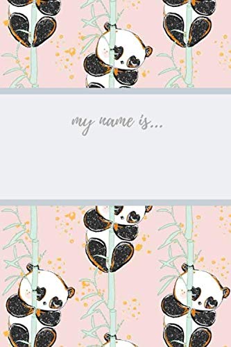 My Name Is: Primary Composition Notebook,Workbook, Diary with Animals, For Kids And Adults, Cartoon(110 Pages, Lined, 6 x 9) Study Guides