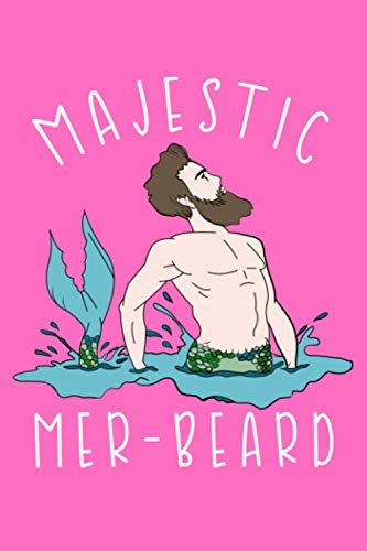 Majestic Mer-Beard: College Ruled Notebook Manga