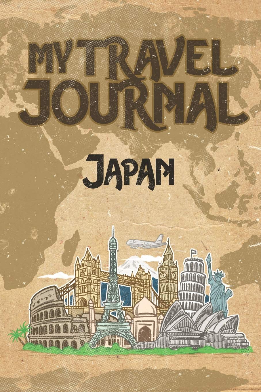 My Travel Journal Japan: 6x9 Travel Notebook or Diary with prompts, Checklists and Bucketlists perfect gift for your Trip to Japan for every Traveler Travel Guides
