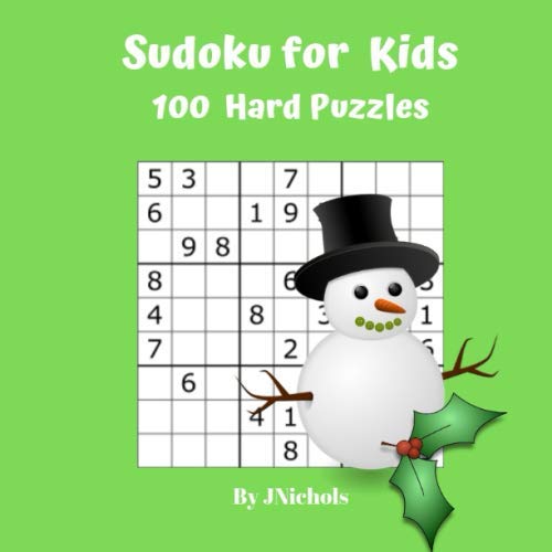 Sudoku For Kids 100 Hard Puzzles Leisure & Fun