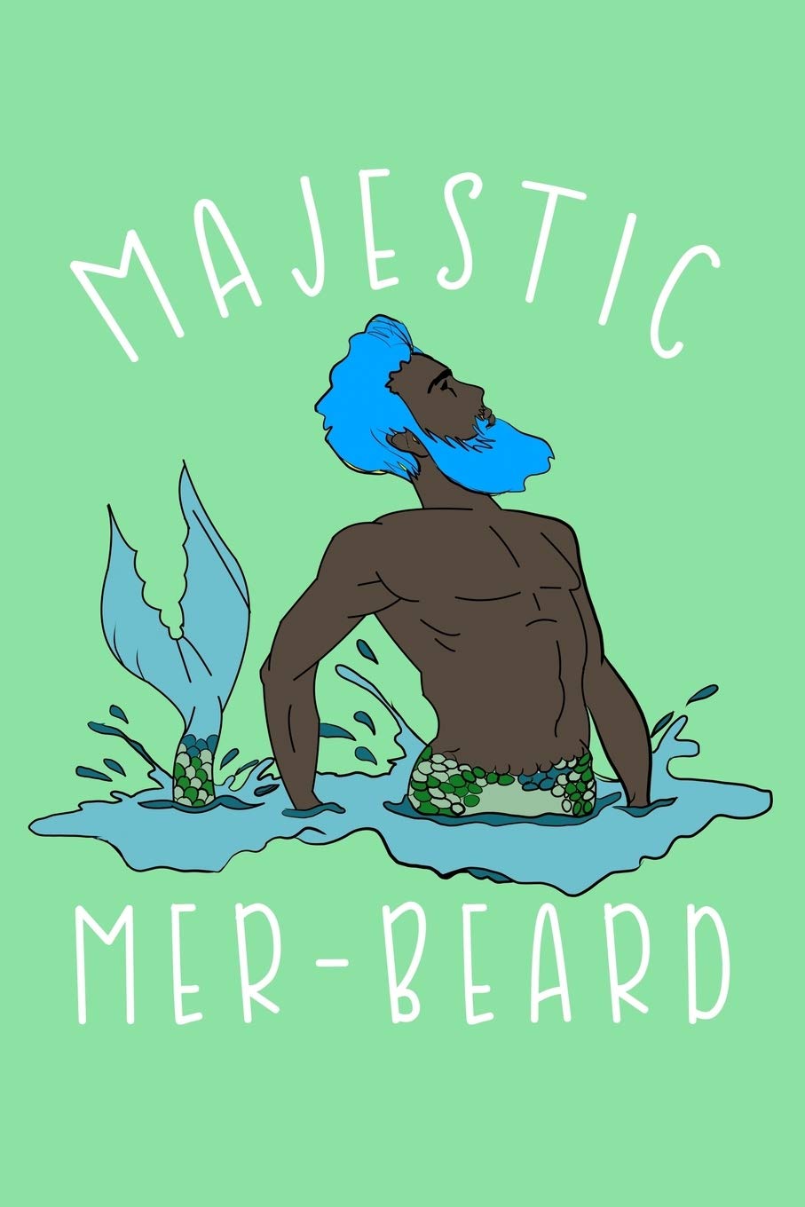 Majestic Mer Beard: Crossfit Wod Journal Manga