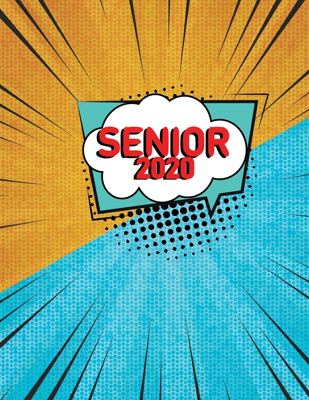 Senior 2020: Student Planner Monthly Daily Organizer Undated for School College High School or Homeschool 8.5 x 11 in Non-fiction