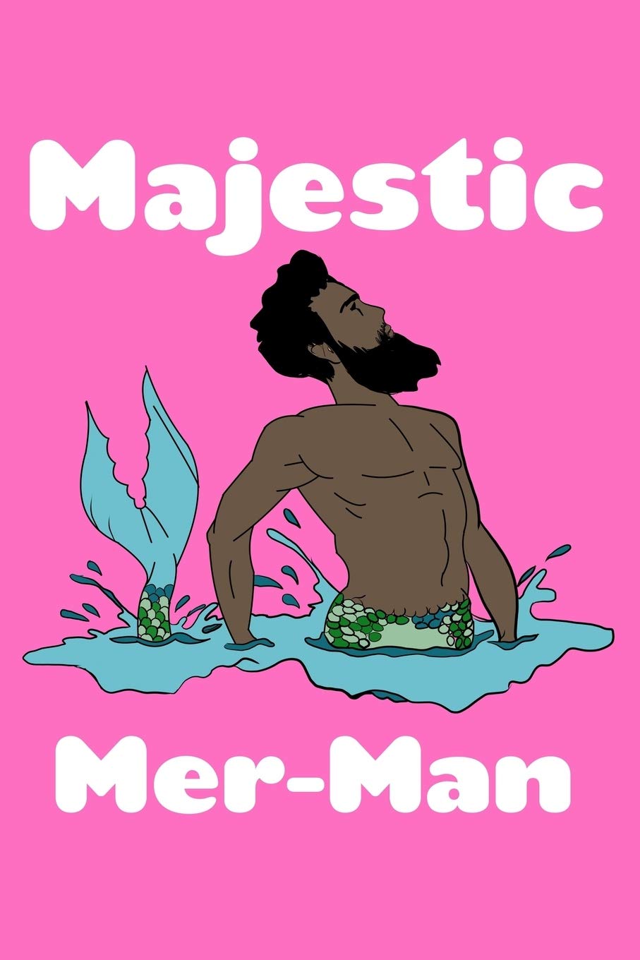 Majestic Mer Man: Crossfit Wod Journal Manga