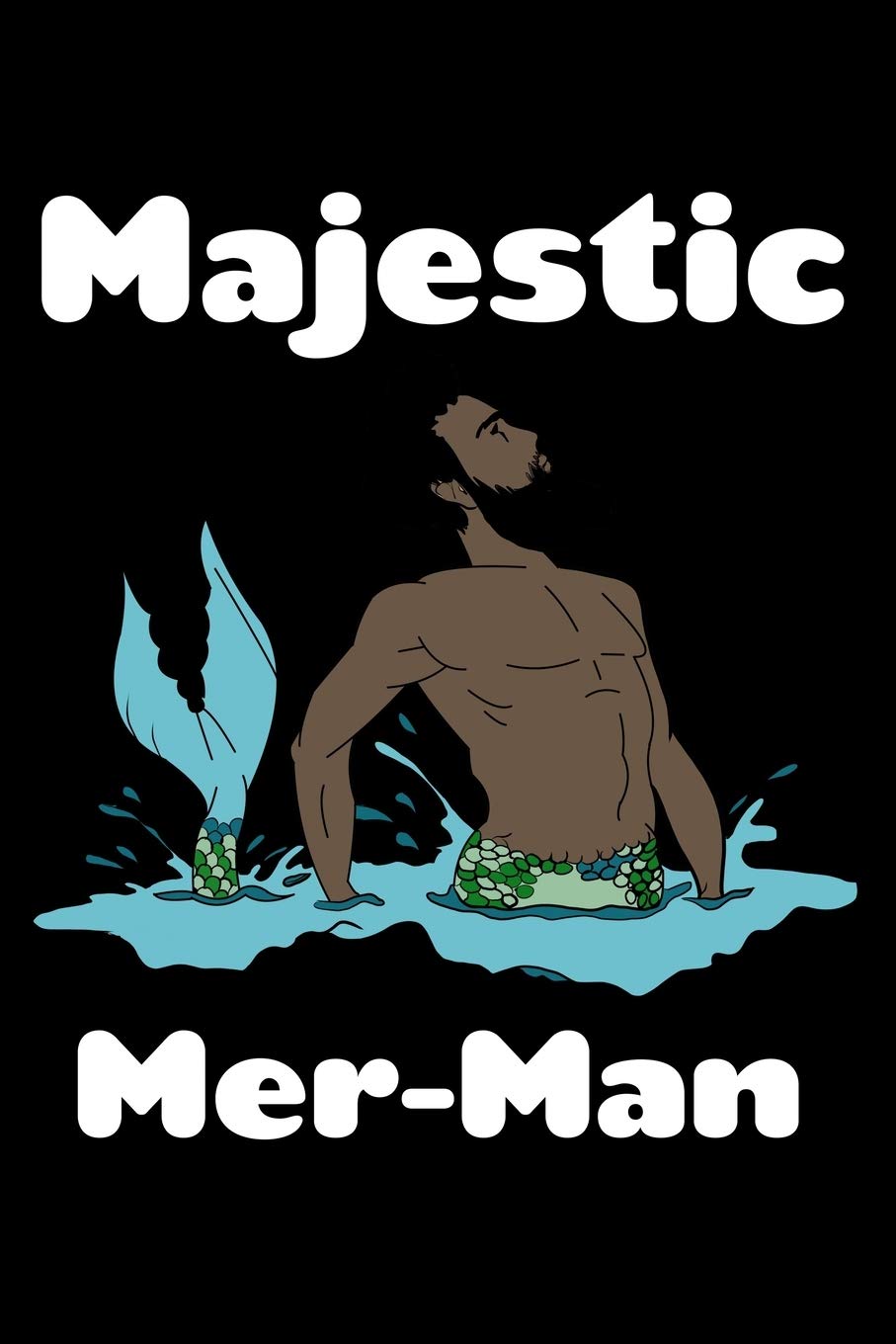 Majestic Mer Man: Crossfit Wod Journal book