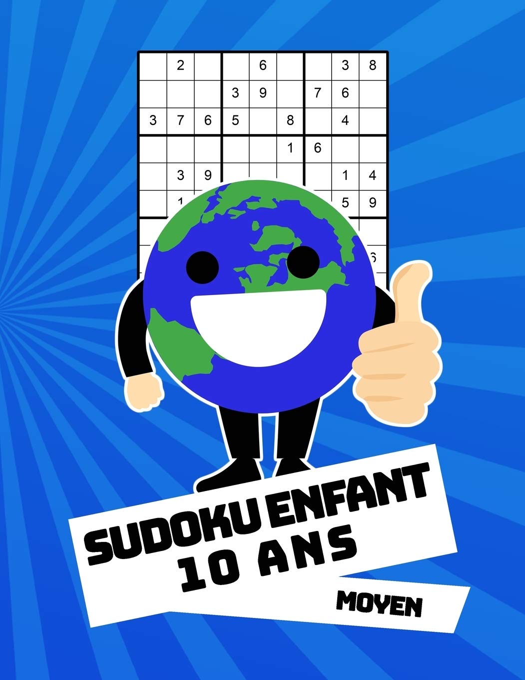 Sudoku Enfant 10 Ans Moyen: 100 puzzles avec des solutions | Pour les débutants 9x9 book