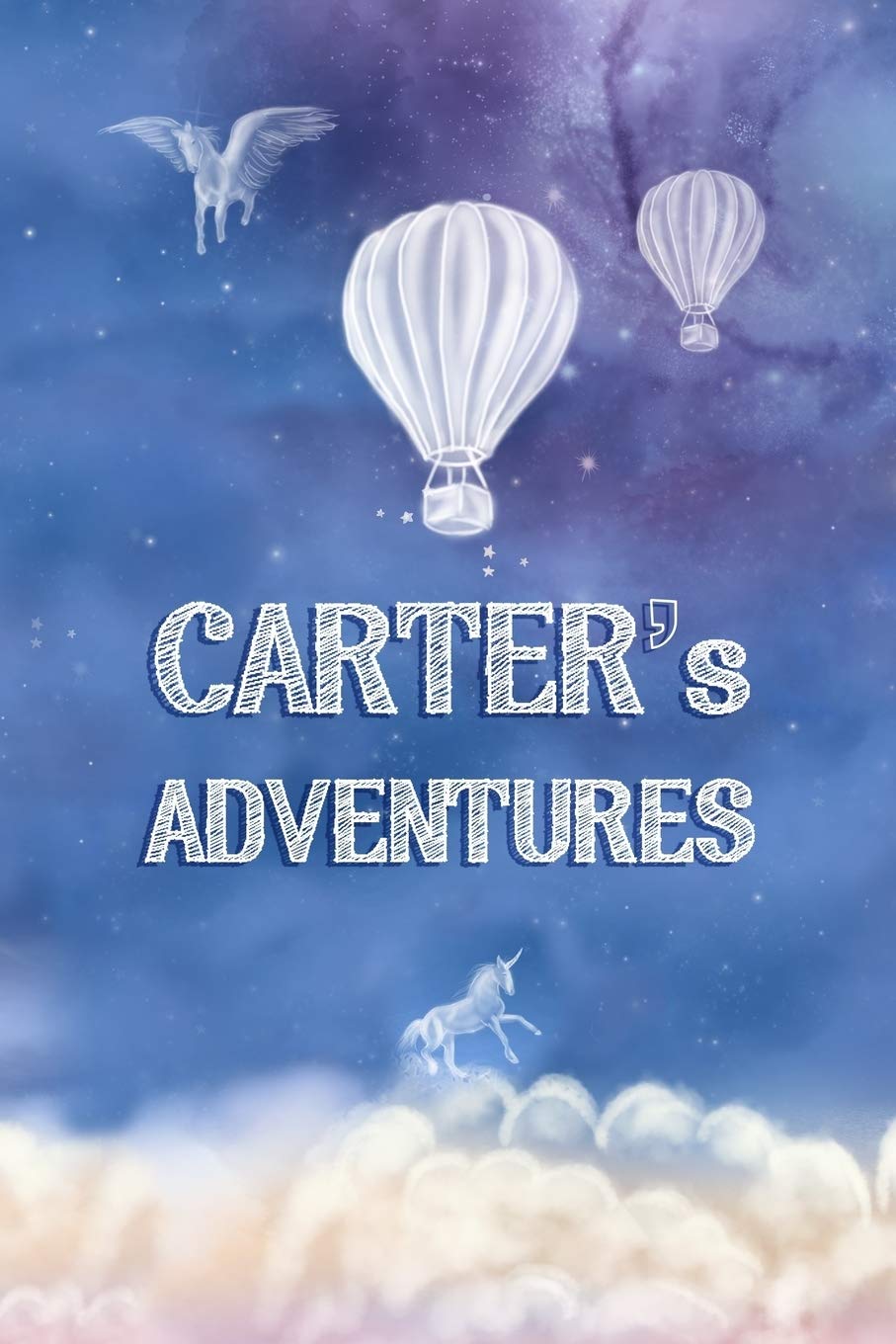 Carter's Adventures: Softcover Personalized Keepsake Journal, Custom Diary, Writing Notebook with Lined Pages (Journey to Imagination, Band 441) Parents & Children