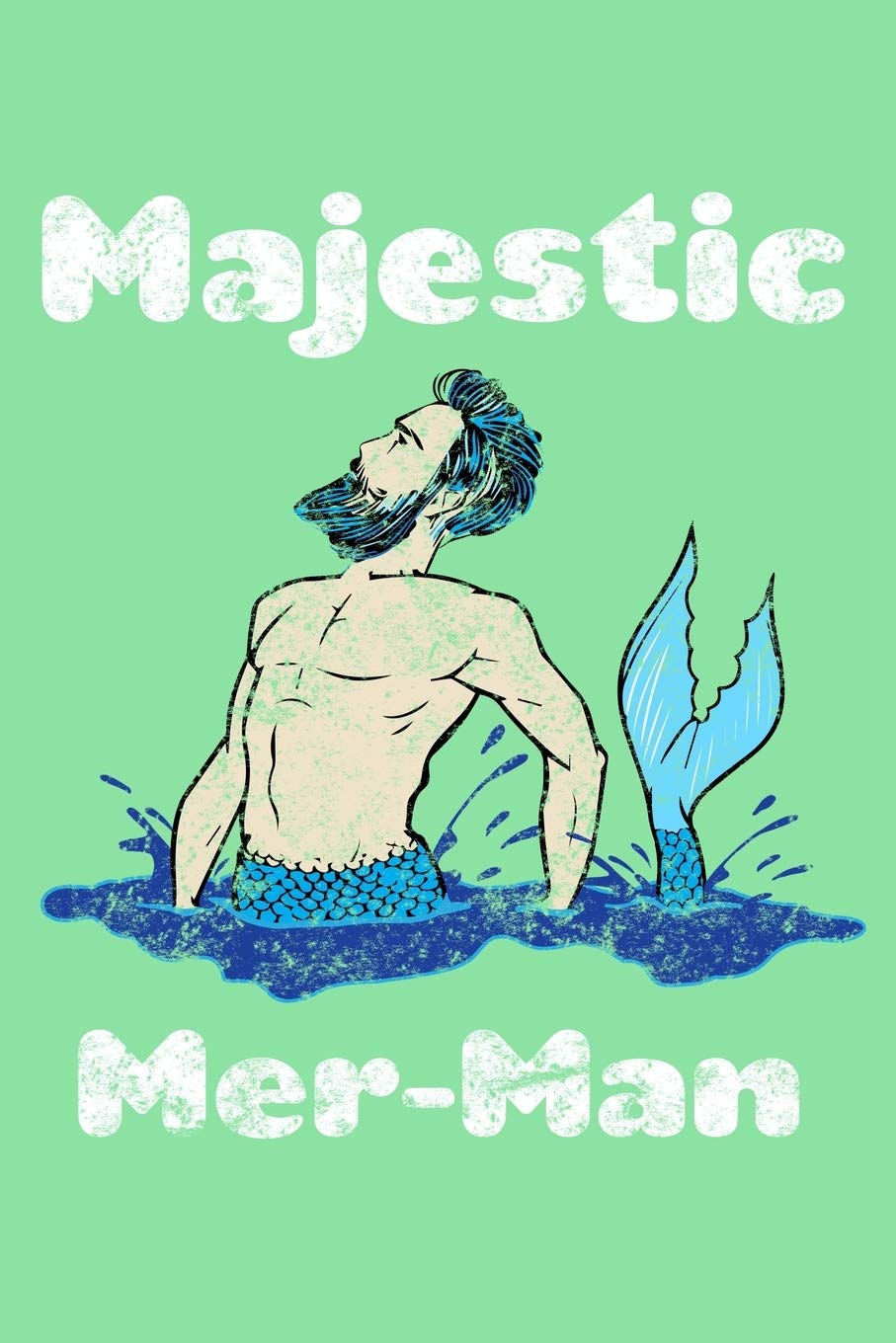 Majestic Merman: Fishing Logbook Journal Manga