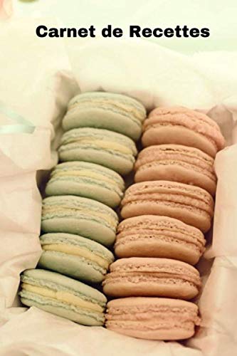 Carnet de Recettes: Journal A5 ligné à remplir de 119 pages pour écrire toutes vos recettes de desserts ou autres Cooking & Enjoying