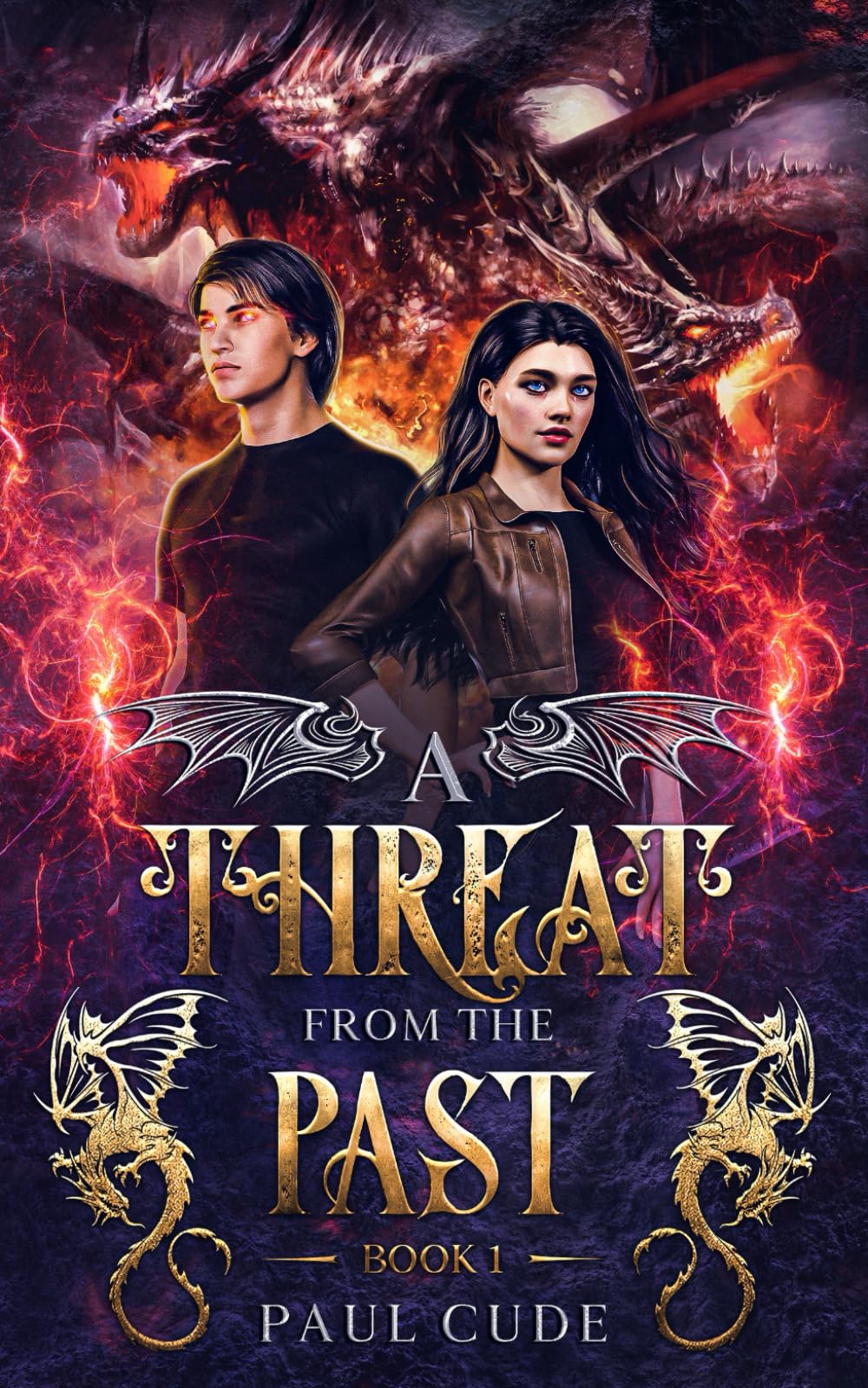 A Threat from the Past (The White Dragon Saga, Band 1) Fantasy & Sci-Fi