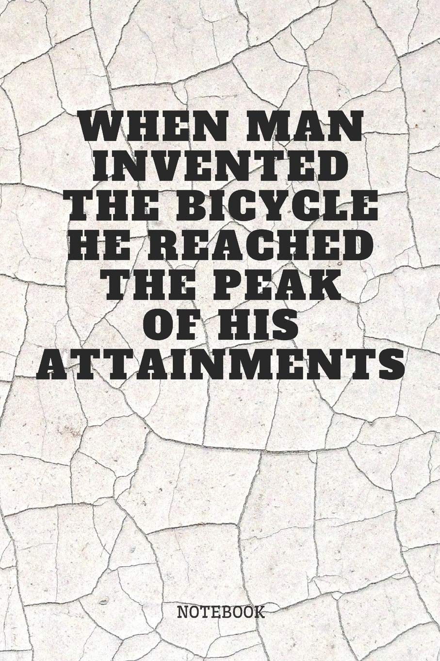 Notebook: Proud Cyclist My Cycling Planner / Organizer / Lined Notebook (6" x 9") Essays & Short Stories