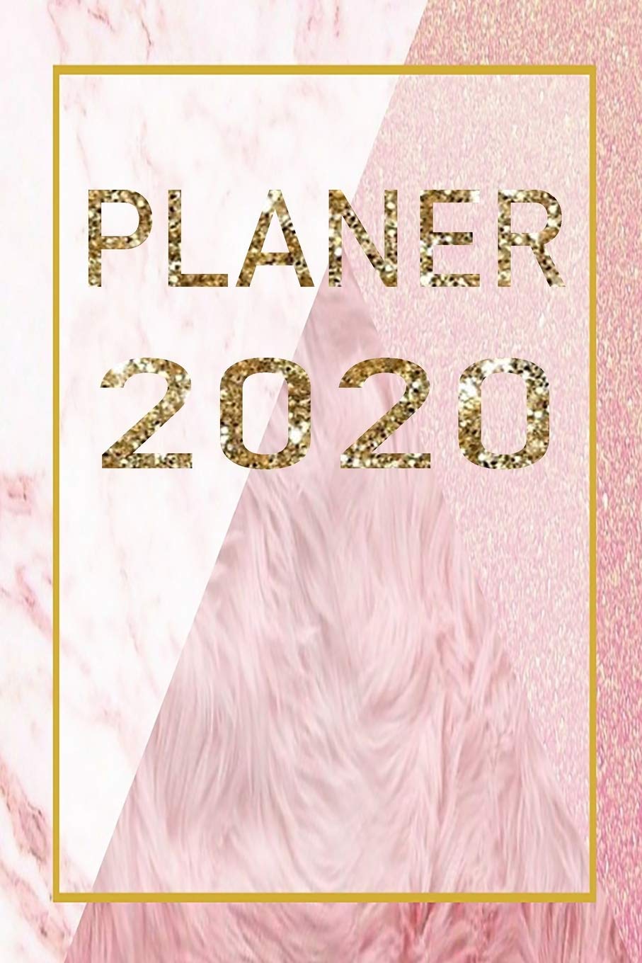 Planer 2020: mit Wochentagen und Datum von Jan.2020 bis Dez.2020 / A5 Books