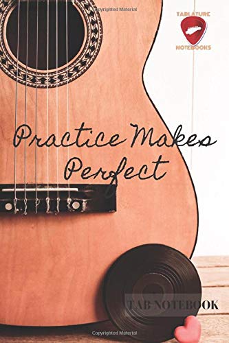 Tab Notebook: Blank Note Tablature Manuscript Journal with 6 Chord Boxes and 7 Tab Staves + Chord and Note Diagrams. Ideal for Guitar Players, Students, Songwriters and Teachers. (110 pages - 6 x 9 Arts & Music
