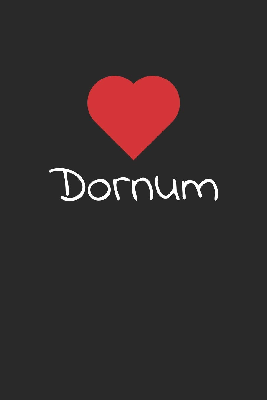 Dornum: A5 Notizbücher mit 120 Seiten | Leere Seiten mit Rahmen an den Ecken zur freien Gestaltung | Deine Stadt, deine Notizen. Books