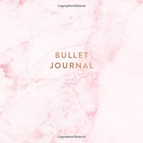 Bullet Journal: Rainbow Quartz - Marble - Dot Grid Bullet Journal Notebook, Gift for Women and Teen Girls (8.25 x 8.25 - 120 pages) Film, Art & Culture