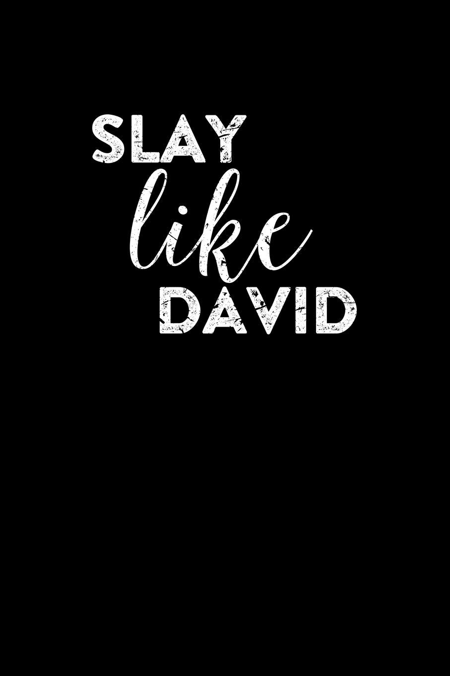 Slay Like David: Christian Gratitude Journal: Portable 6"x9" Journal Notebook with Christian Quote: Inspirational Gifts for Religious Men & Women (Gratitude Journal) Essays & Short Stories