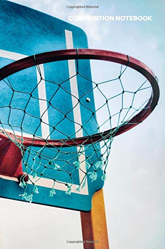 Composition Notebook: Boys Sports Composition Notebook with Basketball for School Hobbies & Crafts