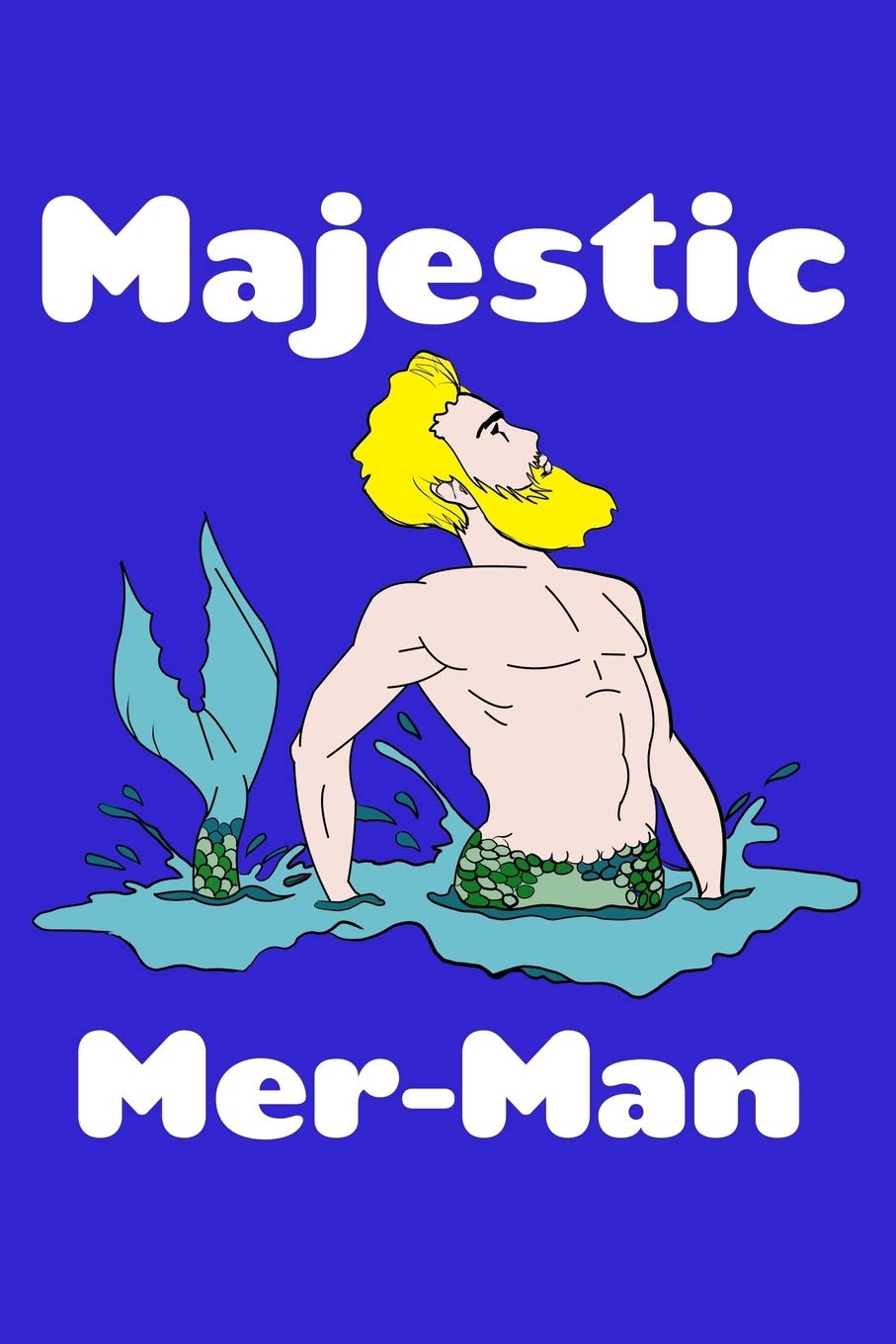 Majestic Mer Man: Milage Journal Tracker book