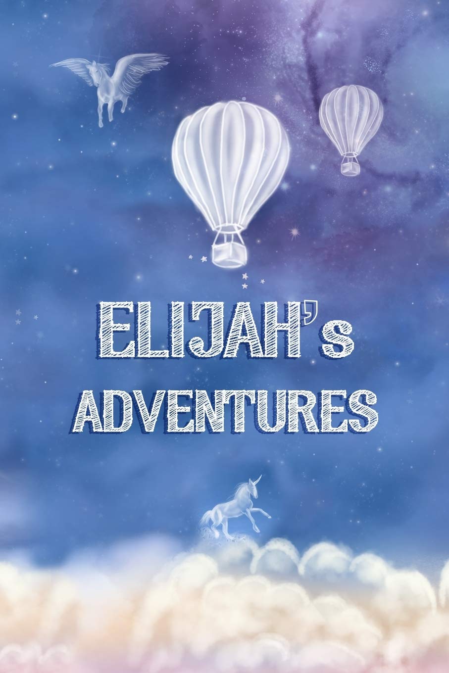 Elijah's Adventures: Softcover Personalized Keepsake Journal, Custom Diary, Writing Notebook with Lined Pages (Journey to Imagination, Band 417) Parents & Children