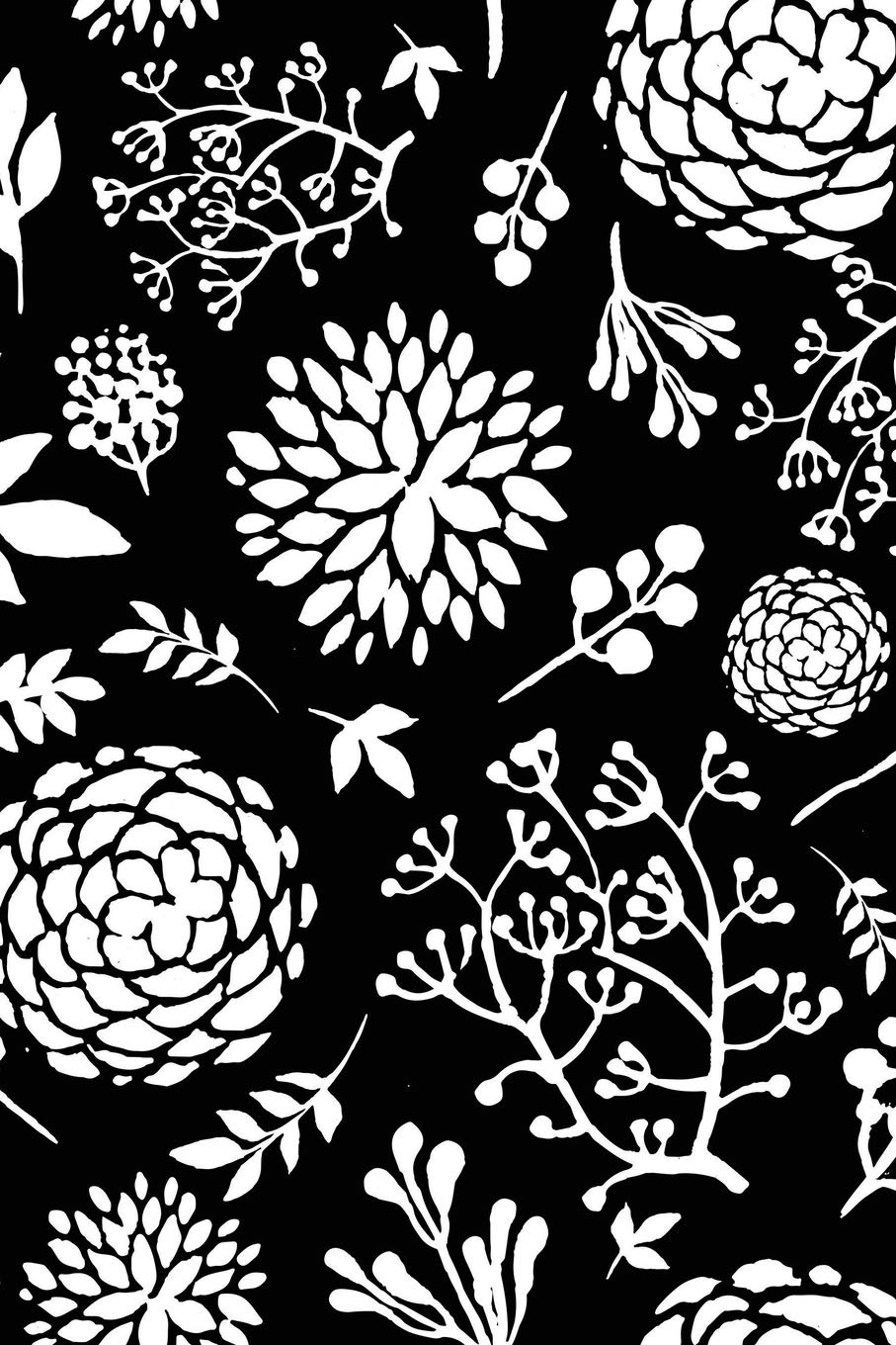 Floral Pattern - Color My Cover Notebook: Blank Journal Diary Memoir Log Logue (CMC 150 Lined, Band 21) Hobbies & Crafts