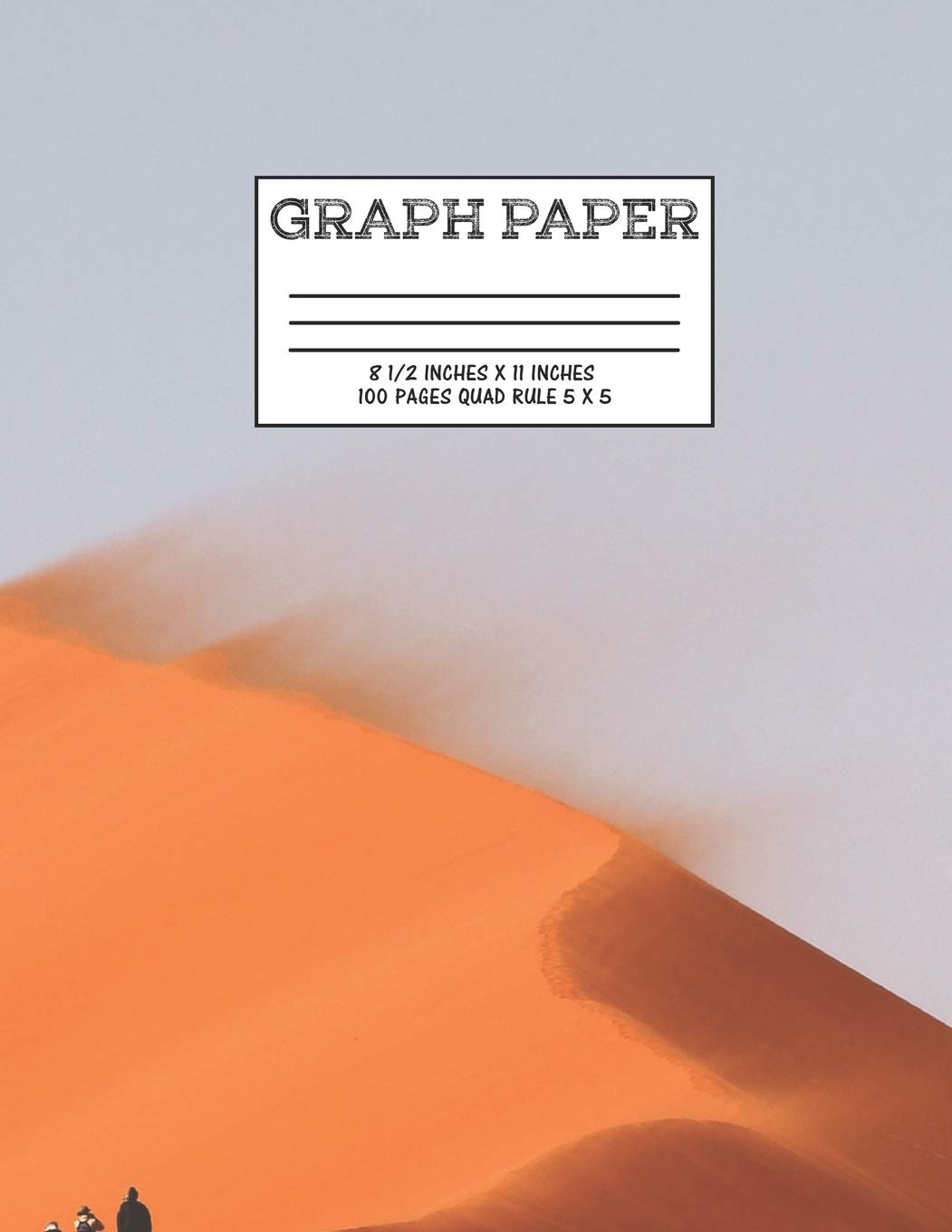 Graph Paper: Notebook Orange Desert Sand Cute Pattern Cover Graphing Paper Composition Book Cute Pattern Cover Graphing Paper Composition Book Learning & Reference