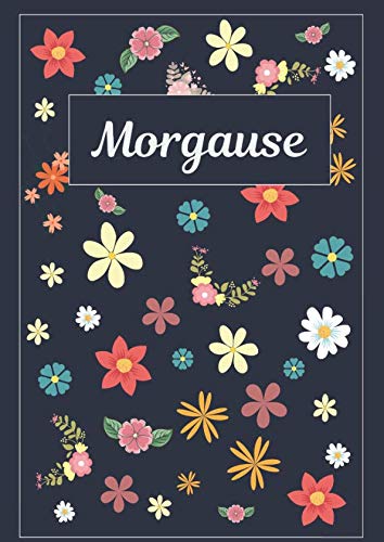 Morgause: Journal | Agenda | Carnet de Notes | 120 pages | A4 | Blanc | Idée Cadeau book
