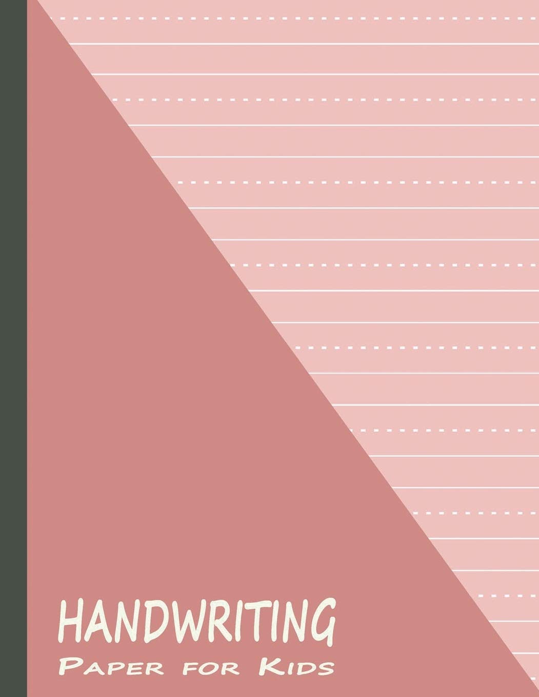 Handwriting Paper for Kids: Pre-K Handwriting Paper for Learning to Write ABC (Kids Writing Notebook, Band 4) Study Guides