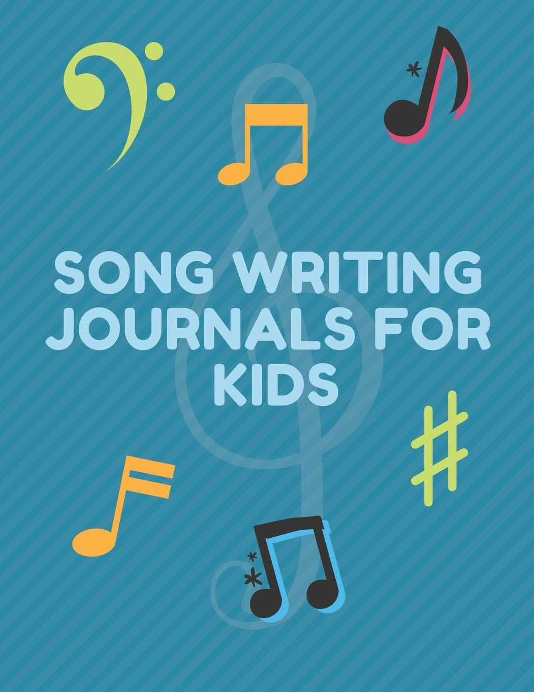 Song Writing Journals for Kids: Blank Lined/Ruled Paper And Staff Manuscript Paper (Volume 4) Social Sciences