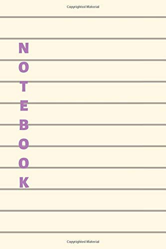 Notebook: Lined Notebook & Journal for Writing (110 pages, College Ruled, 6 x 9 inches, Matte, Colorful Cover) book